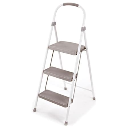 World Kitchen World Kitchen 205045 3 Steel Lightweight Step Stool; 225 lbs 205045
